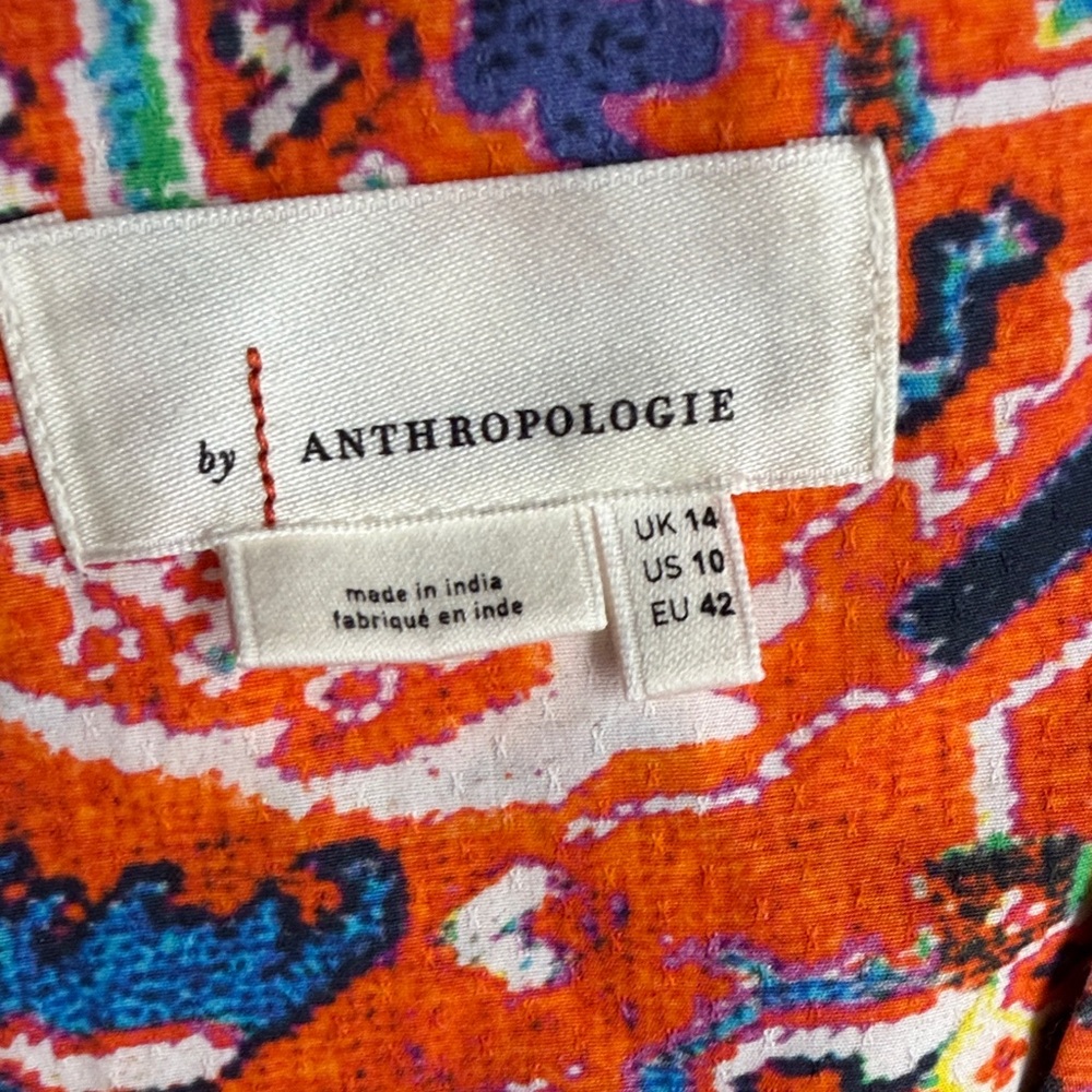 Anthropologie Floral Maxi Dress - Picture 9 of 11